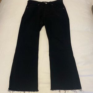 Zara Cropped Flare Jeans